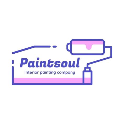 Modifica Esta Plantilla Lista Para Usar De Logo Para Empresa De Pintura