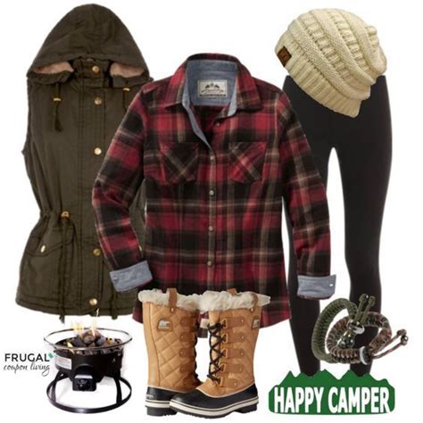 Look Frugal Fashion Friday Happy Camper Camping Outfit Camping