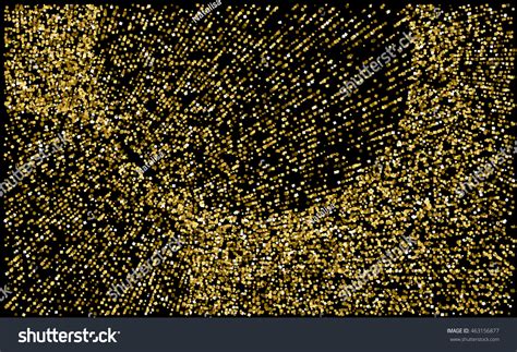 Gold Glitter Texture On Black Background Stock Vector (Royalty Free) 463156877 | Shutterstock