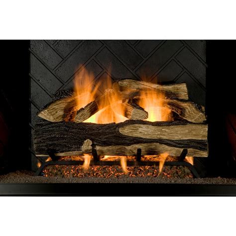 Vented Gas Fireplace Logs With Remote – Fireplace Guide by Linda