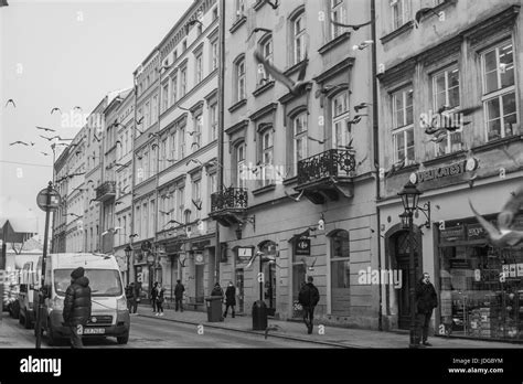 old town Krakow poland Stock Photo - Alamy