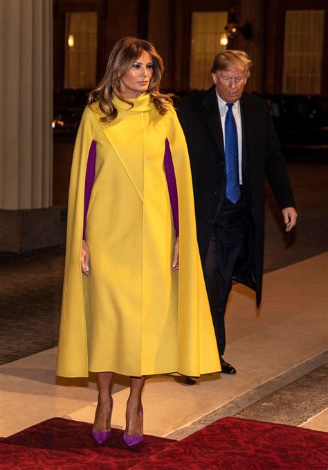 Melania & Donald Trump Mark Holiday Season by Lighting National Christmas Tree in Front of The ...