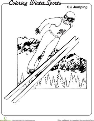 Ski Jumping Worksheet Education