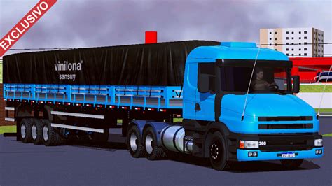 Skin Scania T Azul Na Granel Qualificada Exclusivo Skins Games Truck