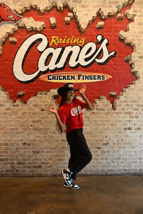 Raising Cane’s Goes for the Gold with Tara Davis-Woodhall and Hunter