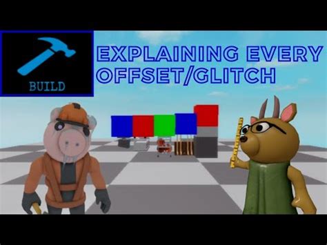 Explaining Every Piggy Build Mode Offset Glitch Explicando Todos Os