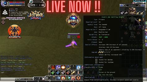 Saat Nya Dewan Rf Justwar Semi Pvp Youtube