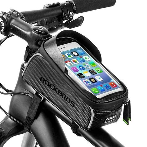 Rockbros Cycling Bag Bike Front Top Tube Frame Bag Waterproof Phone