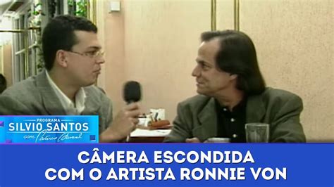 Câmera artista Ronnie Von Câmeras Escondidas 14 05 23 YouTube