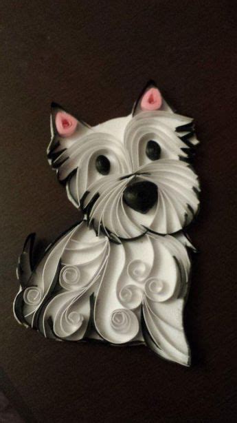 Erika Newman On Twitter A Work Quilling Dog Quilling Designs