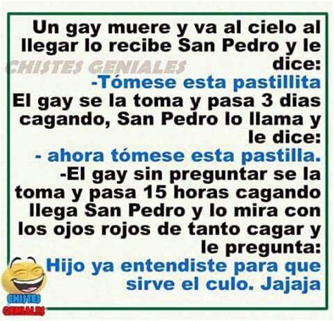 Chistositos UN GAY EN EL CIELO