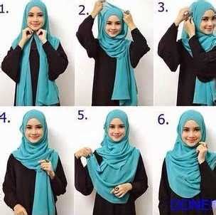 Tutorial Hijab Pashmina Katun Tanpa Ciput Ninja Ragam Muslim