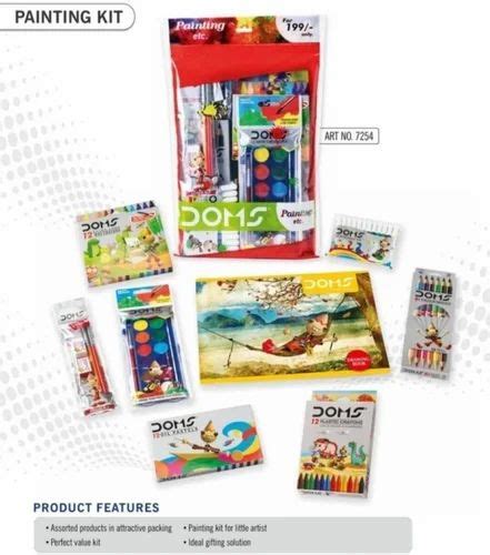 Plastic DOMS Painting Kit Packaging Type Polybag At Rs 150 Piece In