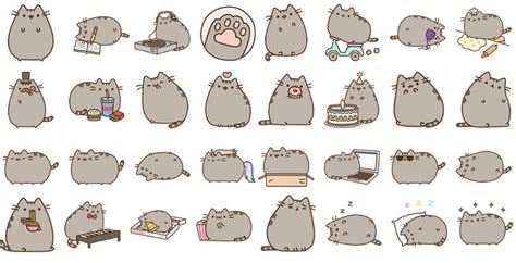 Andrey Eltsov Ru Pusheen Cat Pusheen Stickers Pusheen