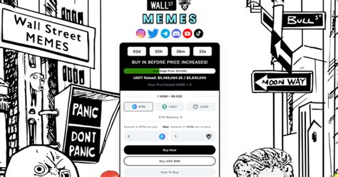 Wall St Memes is Becoming the No.1 Meme Coin, Presale Nears $5.5 ...