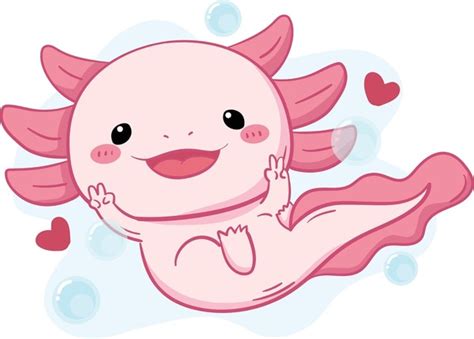 2,899 Axolotl Cute Cartoon Images, Stock Photos, 3D objects, & Vectors | Shutterstock