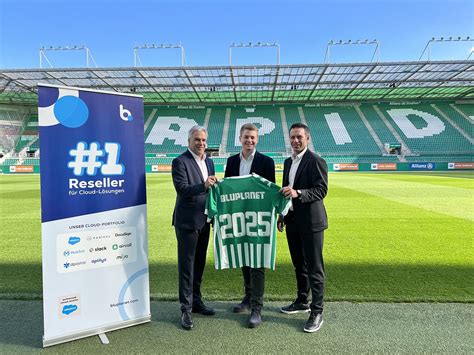 SK Rapid MediaInfo 221 2022 Neuer Teampartner Bluplanet In Der Rapid