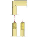 Beam Bears On Column At Notch Woodworks Wood Products Council