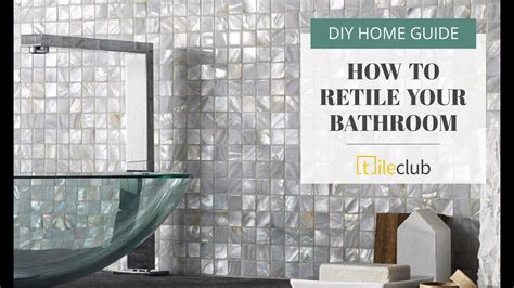 How To Retile A Bathroom A Step By Step Guide Youtube