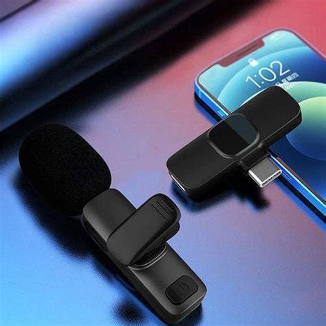 Wireless Lavalier Microphone for iPhone, Android – Chyhua