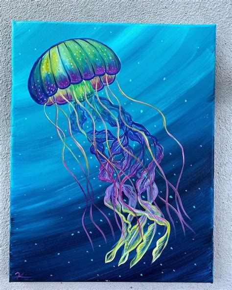 Jellyfish Artwork - Etsy