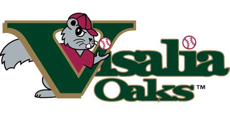 Visalia Rawhide Primary Logo California League Cal Chris Creamer