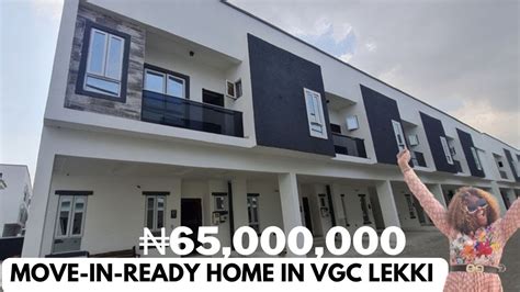 INSIDE A MOVE IN READY HOME IN LEKKI VGC LAGOS VICTORIA CREST