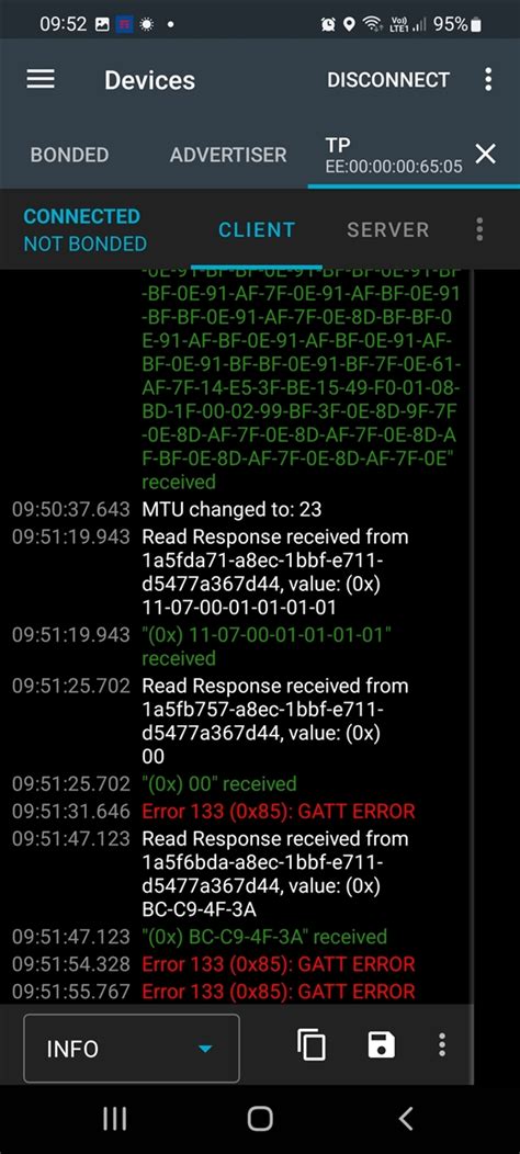 Unable To Read Long Characteristics When Mtu Is Bytes Using Nrf