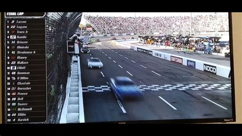 Kyle Larson Wins At Martinsville Noco Youtube