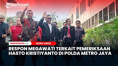 Respon Megawati Soekarnoputri Terkait Pemeriksaan Hasto Kristiyanto Di