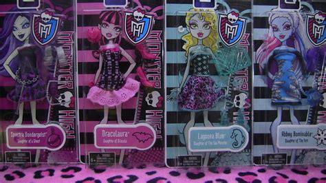 Monster High Fashion Packs Lagoona Draculaura Spectra Abbey Review D