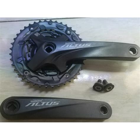 Jual Crank Shimano Altus M T Mm Shopee Indonesia