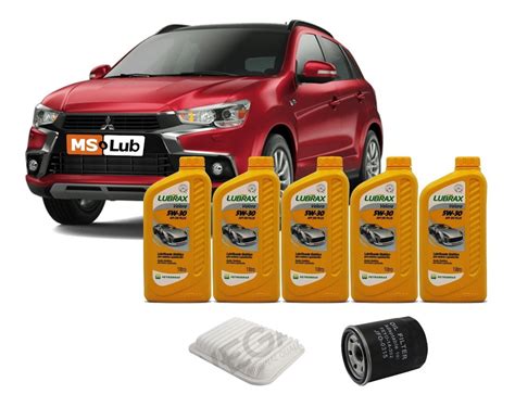 Kit Troca Mitsubishi Asx Valora 5w30 Sint Mercado Livre