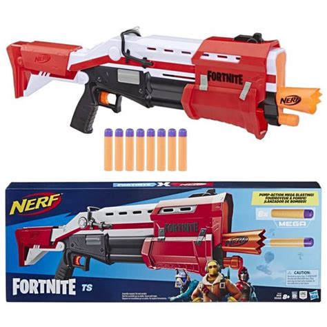 Jual Nerf Fortnite Ts Blaster Pump Action Mega Dart Blaster Shopee