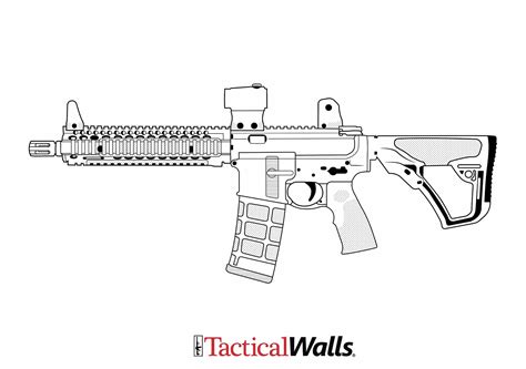 Shotgun Coloring Pages