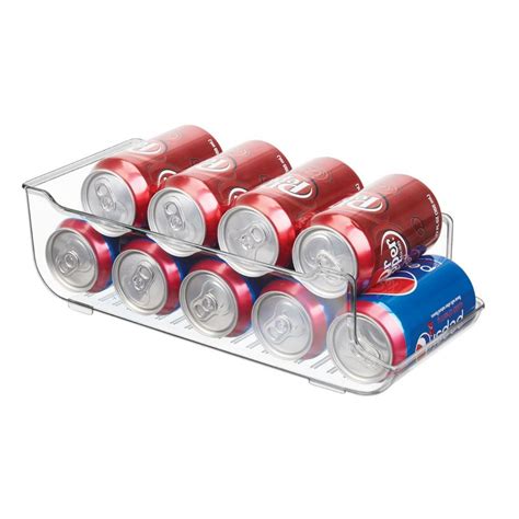 Plastic Popsoda Can Storage Dispenser Fridge Bin Plastic Pop Can