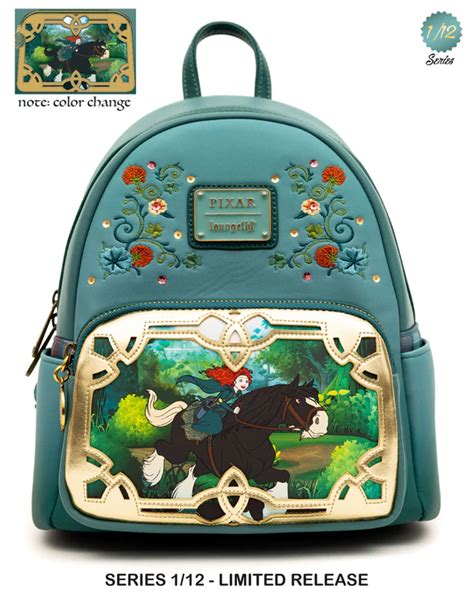 Loungefly Disney Princess Stories Series 1 12 Merida Mini Backpack In 2022 Loungefly Bag