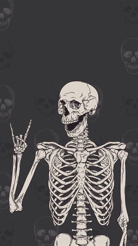 Skeleton Awesome Skeleton Hd Phone Wallpaper Peakpx