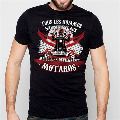 T Shirt Homme Motard Ketshooop T Shirts Anniversaires Rigolos