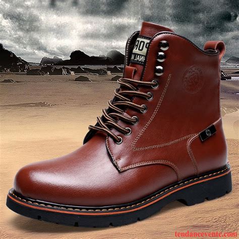 Bottes Homme Cuir Hautes