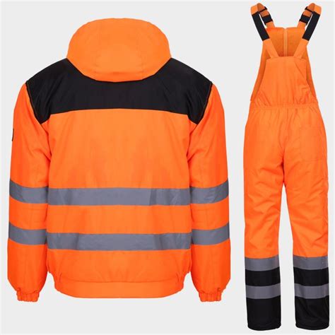 Collins Hv Orange Winter High Visibility Set Collins