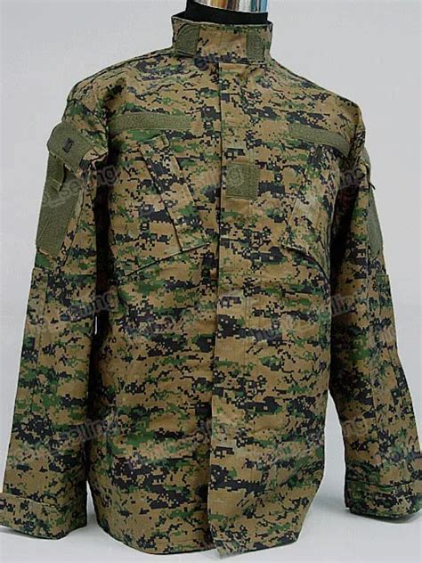 Usmc Army Navy Digital Camo Woodland Bdu Uniform Set War Game Tactical