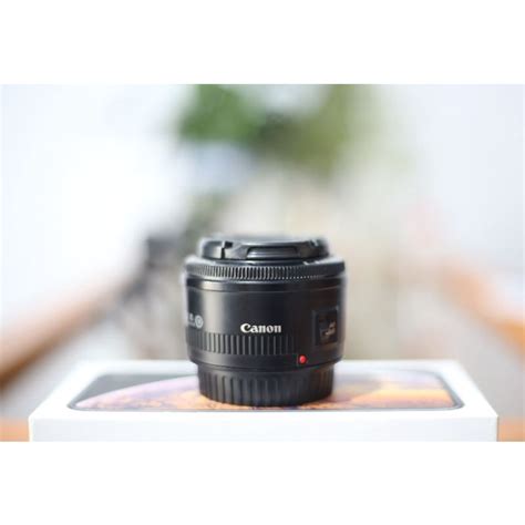 Jual Lensa Fix 50mm F 18 Canon Mulus Termurah Shopee Indonesia