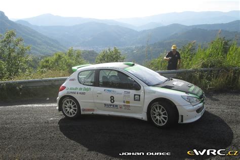 Clemençon Benjamin Fouret Jessica Peugeot 206 S1600 Rallye