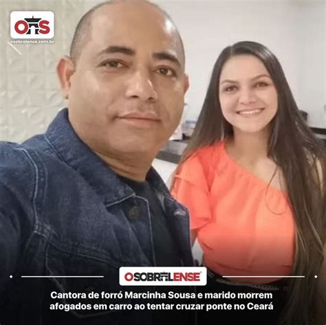 Cantora de forró Marcinha Sousa e marido morrem afogados em carro ao