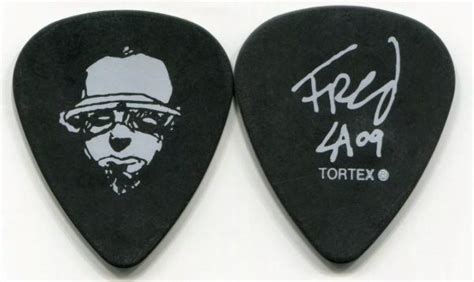 Limp Bizkit Fred Durst Guitar Pick 2009 Unicorns tour, signature - Pickbay