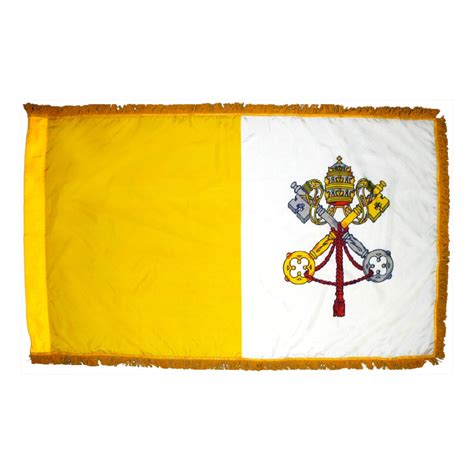 Papal Flag — Gates Flag, Flagpole Installation