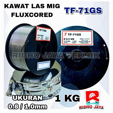 Jual Kawat Las Co Flux Core Mm Techweld Mig Wire Flux Core Mm