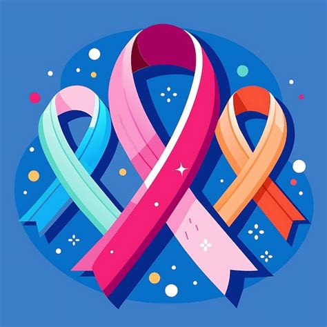 Premium Vector Cancer Ribbon