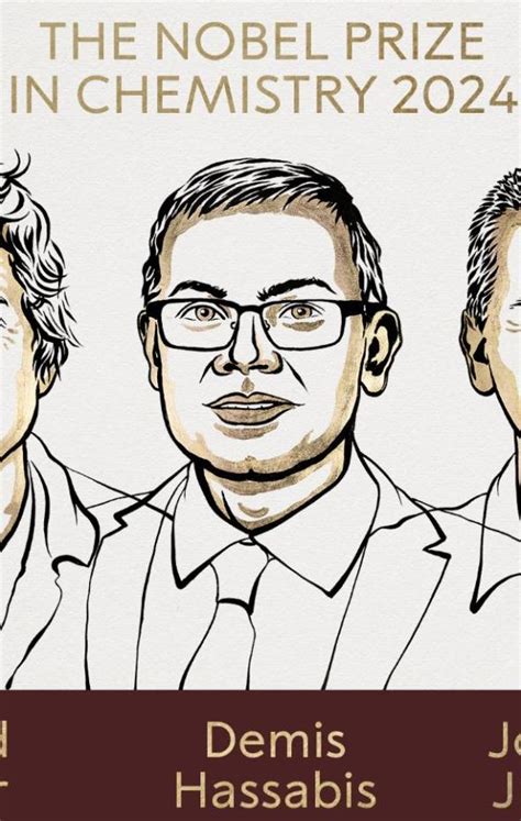 David Baker Demis Hassabis John M Jumper Nobel De Qu Mica Por